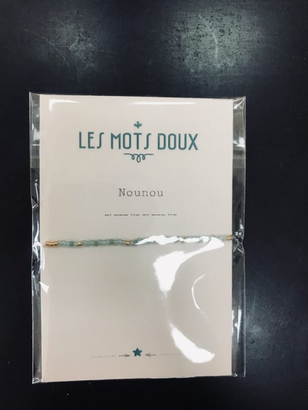 La Sélection, bijoux, bracelet Les Mots Doux