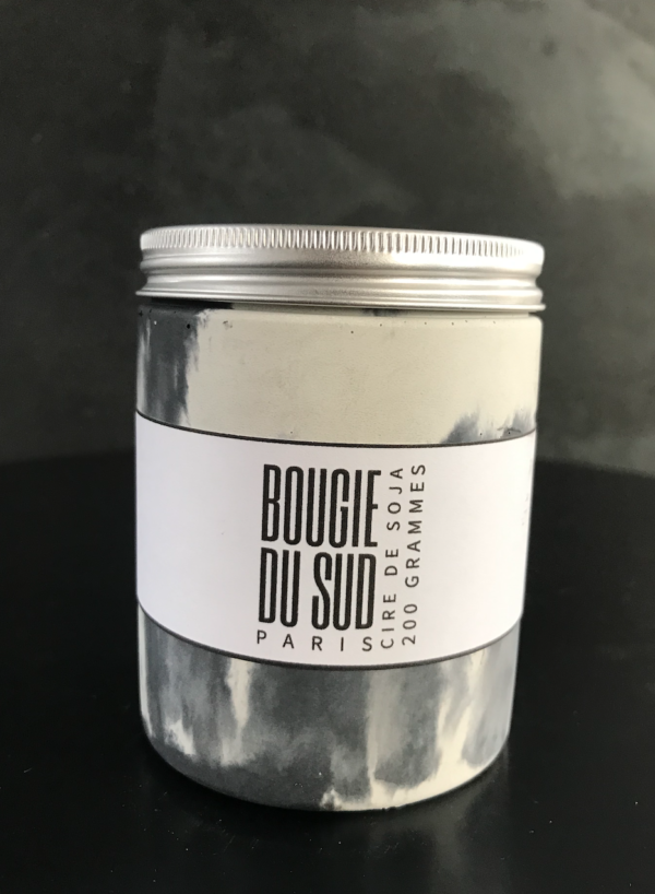 Bougie béton Paris Musc